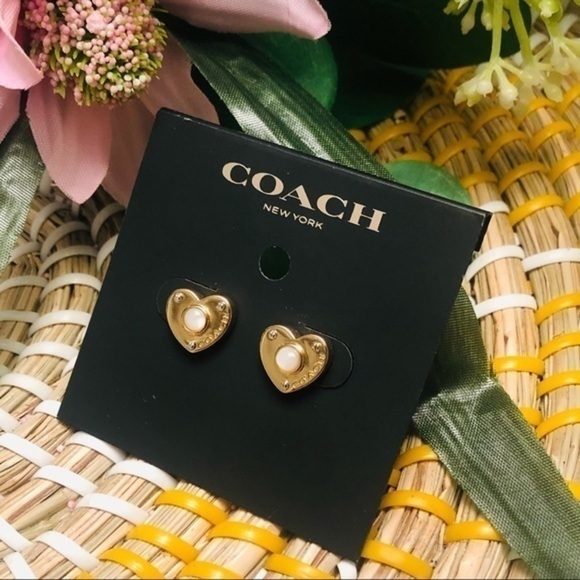 Coach Jewelry - Coach earrings coach studs coach pearls​​​​​​​​​